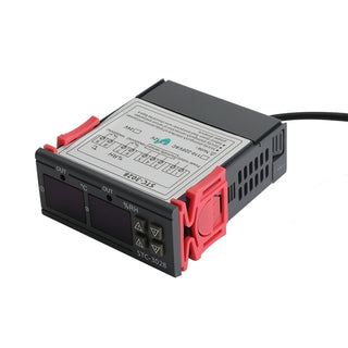 STC-3028 Dual LED Temperature Humidity Controller DC12V Digital Thermostat