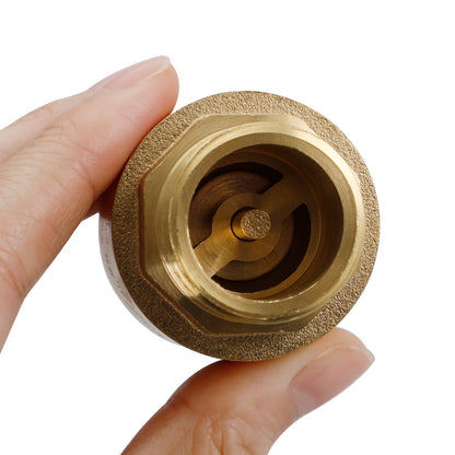 Brass Check Valve G1/2" G3/4" G1" M To F Thread Non-Return Backflow Prevention Generic