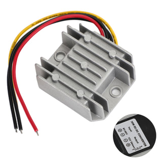Waterproof DC 8-40V to 12V 3A Voltage Power Supply Converter Regulator