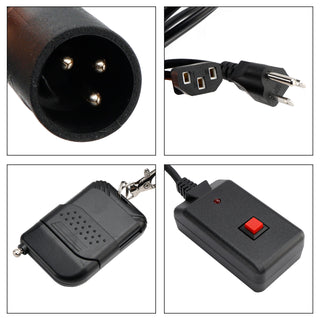 Mini 400W Fog Machine Fogging Machine Portable With Wireless Remote Control Club