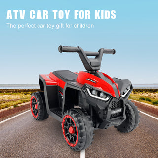 12V Ride On Atv Car For Kids Electric Toy Off-Road 4 Wheeler Quad Children Car  Toy