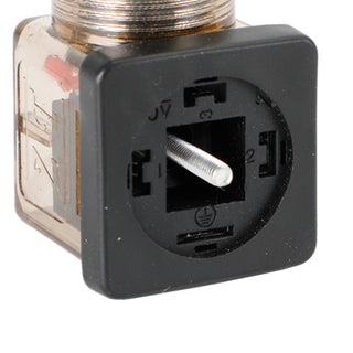 5Pcs Solenoid Valve Coil Plugtransparent Voltage Universal Accessories Dc 24V