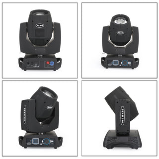 230W 7R Zoom Moving Head Beam Sharpy Light 8 Prism Strobe DMX 16Ch Party US