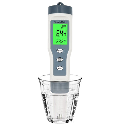 3 In 1 Digital PH TDS TEMP Waterproof Water Quality Meter Tester Test Pen Tool