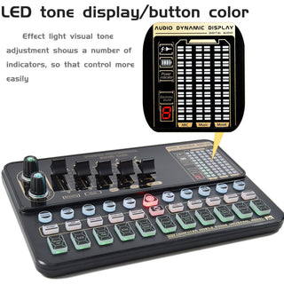 V10 Live Sound Card Kit with M800 Microphone – Streaming & Karaoke Audio Set