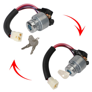 Ignition Switch For Kubota L3200F L3200H L3400DT TC020-31820 TC020-31822