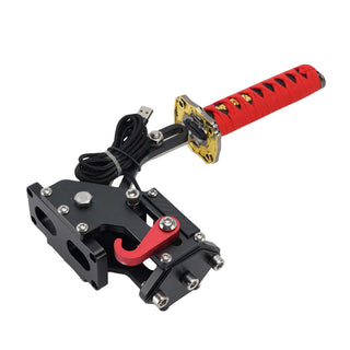 14Bit PC USB3.0 SIM Handbrake with Sword Hilt for Racing Games Steering Wheel Stand G27/G29 G920 PC WINDOWS