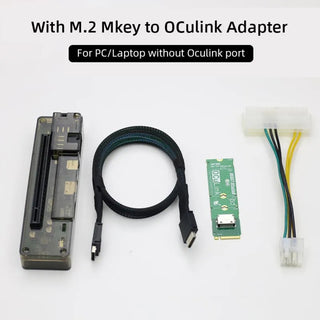 EXP GDC OCuLink Dock PCIe 4.0 x4 Mini External Card Adapter M.2 Mkey to OCuLink