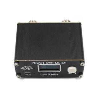 QRP 150W 1.6-50MHz SWR HF Shortwave Standing Wave Meter Power Meter FM/AM/CW/SSB