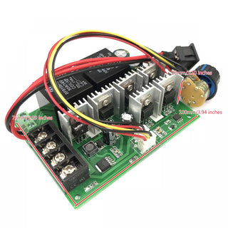 Areyourshop DC 40A DC Motor Speed Control Reversible PWM Controller 12V 24V 36V 2000W