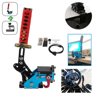 14Bit PC USB3.0 SIM Handbrake with Sword Hilt for Racing Games Steering Wheel Stand G27/G29 G920 PC WINDOWS