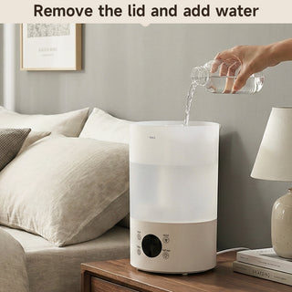 Humidifiers for Bedroom  Auto Shut-Off  Quiet Ultrasonic Humidifier with 360° Nozzle and Colorful Gradient Light  4L Cool Mist Humidifier for Home Plant and Baby Nursery