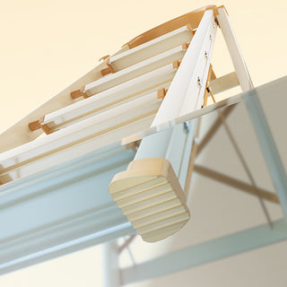 4-Step Folding Ladder with Handrails – Anti-Slip, 330 lbs Capacity