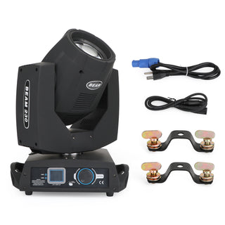 230W 7R Zoom Moving Head Beam Sharpy Light 8 Prism Strobe DMX 16Ch Party US