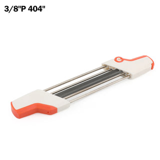 2 IN 1 Easy Chainsaw File Chain Sharpener Kits 7/32 5.5mm For Stihl 3/8"P 404"