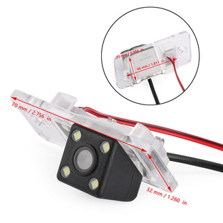 Car Rear View Camera CDD 4LED for A8 A6 A4 A3 Q7 S5 S6 S8 RS4 RS6 A4L/Q5/A5/TT