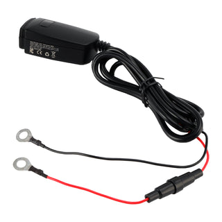 Motorcycle USB Super Fast Charger Handlebar Holder PD+QC3.0 Tpye-C Power Adapter