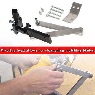 15°-45° Adjustable Lawn Mower Blade Sharpener Tool For Grinding Machine