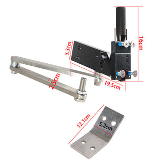 15°-45° Adjustable Lawn Mower Blade Sharpener Tool For Grinding Machine