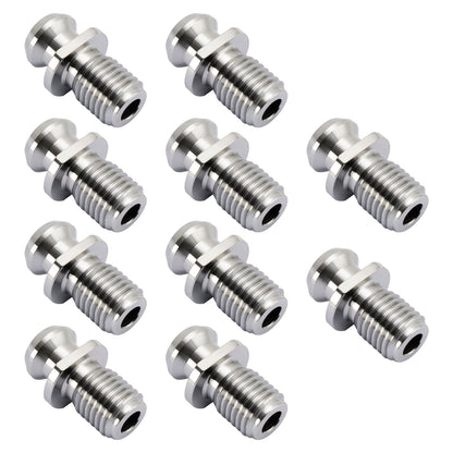 10Pcs CAT50 45° 1.140" Pull Stud Coolant Thru Retention Knob For Mazak