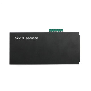 LED RGB Controller 3x8A Decoder With Digital Display 3 Channel DMX512-3CH
