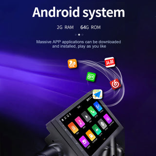 7" Android 10 2G+64G Quad Core GPS WiFi Bluetooth Car Stereo MP5 Player Carplay
