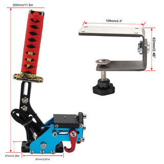 14Bit PC USB3.0 SIM Handbrake with Sword Hilt for Racing Games Steering Wheel Stand G27/G29 G920 PC WINDOWS