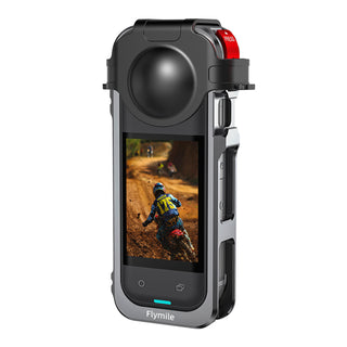 Utility Frame Case Cage for Insta360 X5 Protective Case Quick Release Adapter