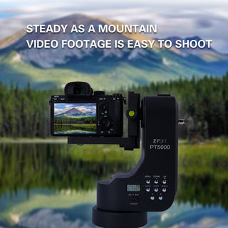 PT-5000 Camera Remote Control Electric Cloud Platform Tilt 360 Panoramic Rotation