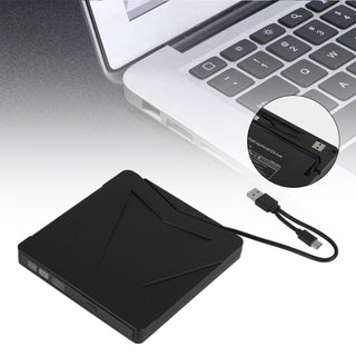 USB Type-C 7 IN 1 External ray Disc Writer  Reader CD DVD Drive USB 3.0