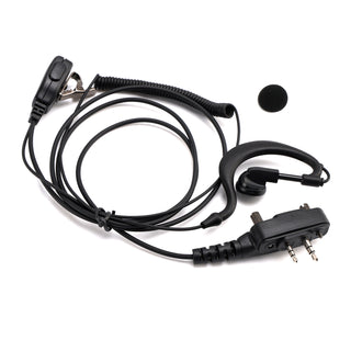 ICOM F1000-011 Curved Earhook Headset For ICOM U86 F4033 V88 U88 G88 T10 Radio