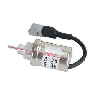 U85206452 12V Fuel Shut Off Solenoid Fits For Perkins 402D 403C 403D 404C 404D