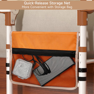 Bed Assist Rail w/ Non-Slip Handle & Storage Pouch Fits 350 LBS Bed Rails