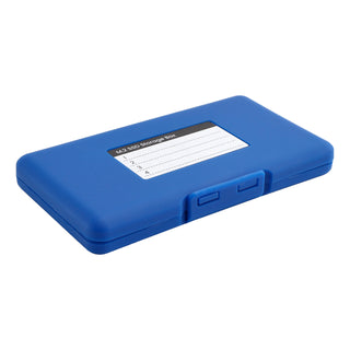 M2 Hard Drive Protection Box Storage Box Solid State Drive Box Waterproof Blue