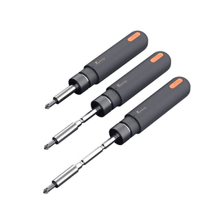topteng Ratchet Screwdriver Set 50Nm Torque Ideal for Small Electronic Repairs