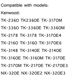 1x KBH-12 Belt Battery Clip For Kenwood NX-320 NX-220 TK-3160 TK-2160 TK-3140