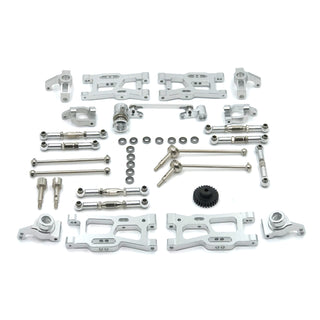 12Pcs Upgrades RC Parts Kit For Wltoys 144001 144002 124016 124017 124018 124019