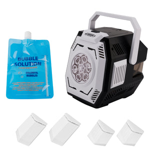 Handheld Bubble Machine With Light Kid Toy Up To 20,000 Bubbles 320Ml Large Tank