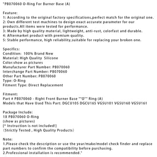PB070060 O-Ring For Burner Base (A)