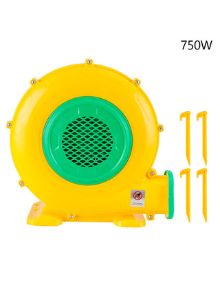 750 Watt Inflatable Bounce House Water slide Air Pump Blower Fan Inflatable castle