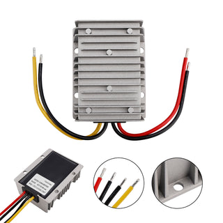 6-32V to 12V 15A DC-DC Voltage Stabilizer Car Power Supply Regulator Waterproof