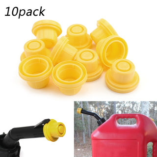 10pcs Yellow Replacement Gas Can Fuel Jug Vent Cap Plug Eagle Spouts Chilton