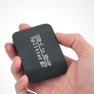 Type-C to HDMI+DP Laptop Splitter MST Two-Screen Display One Input Two Output