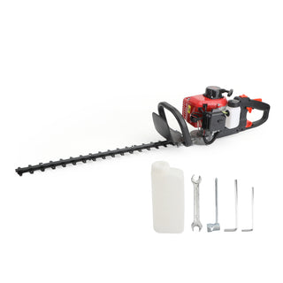 24“ Double Sided Blade 26cc Gas Hedge Trimmer Recoil Gasoline Trim Blade