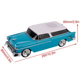 WS-1955 Bluetooth Replica Speaker Retro Speaker Car Design HD Sound TWS FM Radio