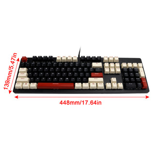 104Key Wired Mechanical Linear Switch Gaming Keyboard Hot-Swappable Customizable