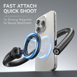 Flexible Magnetic Suction Holder Magsafe Sports Camera Winding Fixed Bracket