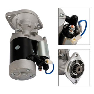 12V Gear Reduction Starter Motor 129136-77011 For John Deere Excavator