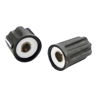 1Set Volume Control & Channel Selector Knob Cap For Motorola P6600 P6620 Radio