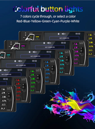 4.1 Inches Car Radio Stereo 1DIN Bluetooth FM USB AUX Audio MP5 Player + Camera